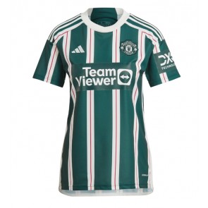 Manchester United Replica Away Stadium Shirt for Women 2023-24 Short Sleeve